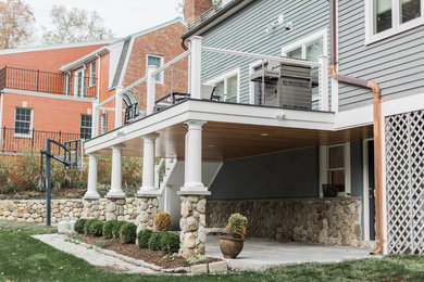 Transitional deck photo in Boston
