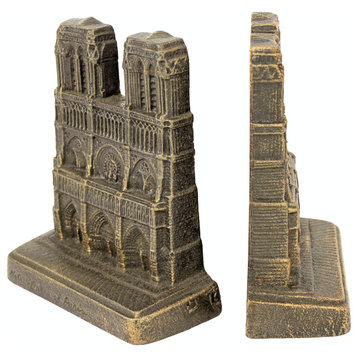 Notre Dame of Paris Sculptural Bookends