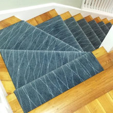 Carpet on stairs