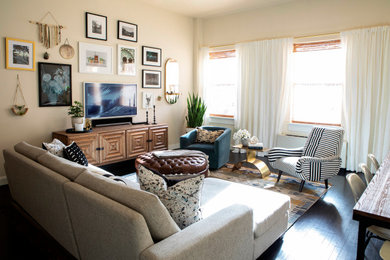 Inspiration for a living room remodel in New York
