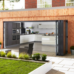 Kitchen Bi-Fold Doors - Patio Doors & Bi-fold Doors