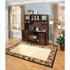Kathy Ireland Office by Bush Furniture Grand Expressions Home Office Set in Warm