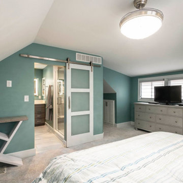 Small Dated Master Suite Gets Transformation