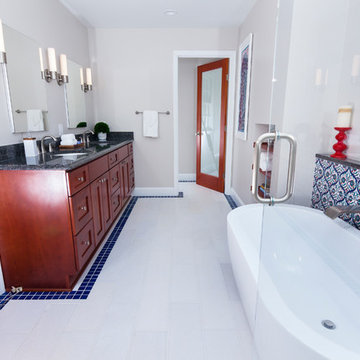 Rockville Turkish Tile & Green Elements Master Bath