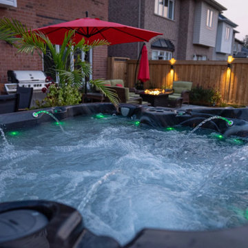 Underground Pool and Hot Tub Installation