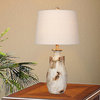 Tall Jug Table Lamp - Antique White