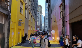 Downtown Vancouver's Pink Laneway
