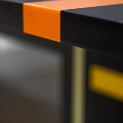 Corian Inlay Dining Table - Dining Tables