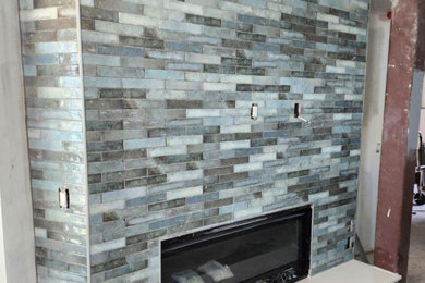 Living room - contemporary living room idea in Jacksonville