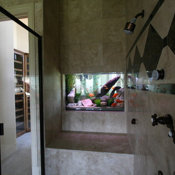 One of a kind Bath/Closet Room Divider Aquarium
