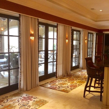 Custom Kitchen Window Treatments