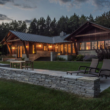 A Contemporary Landscape in Southern Vermont