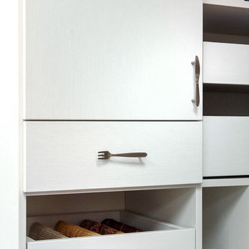 Pantry With Decorative Hardware