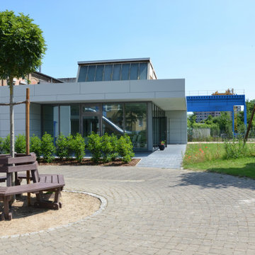 Ansicht von Hof des Kindergartens