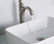 Riviera Single Handle 1-Hole Vessel Bathroom Faucet, Satin Nickel