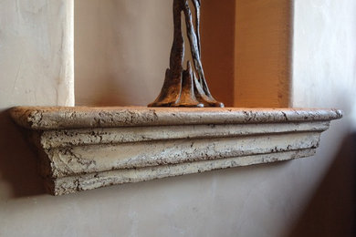 Tuscan dining room photo in Austin