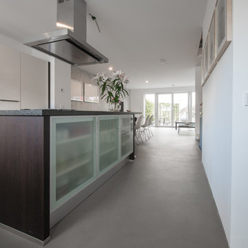 Sichtestrichboden im Betonlook