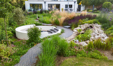 Sloping Backyard Gains Lush Garden Rooms for Outdoor Living