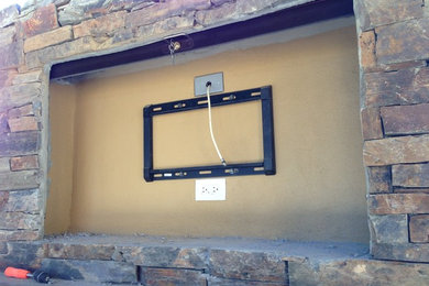 Residential Outdoor TV Enclosure