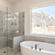 New house master bathroom