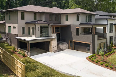 Inspiration for a modern exterior home remodel in Nashville