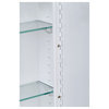 Residential Series Medicine Cabinet, 16"x26", Beveled Edge, Recessed