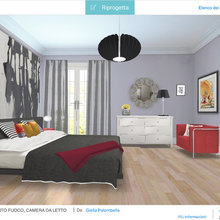 Una casa in rosso