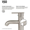 VIGO Victoria Phoenix Stone Vessel Bathroom Sink Set With Seville Vessel Faucet