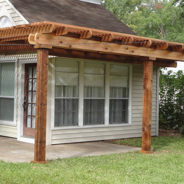 Pergola in Leon Valley near San Antonio