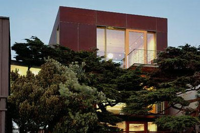 Industrial exterior home idea in San Francisco