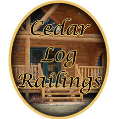 Cedar Log Railings
