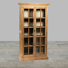 Painted Jute Interior Back Cabinet