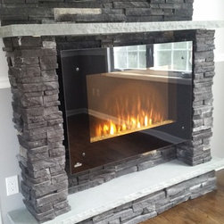 Traditional Style Addition - Indoor Fireplaces