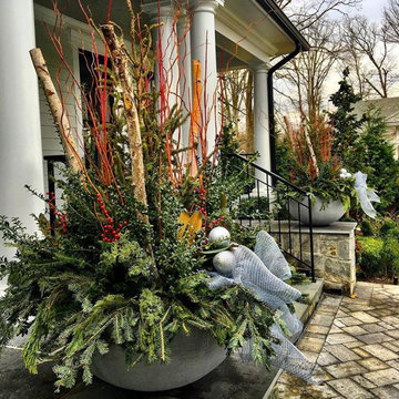 Winter Container Garden Design