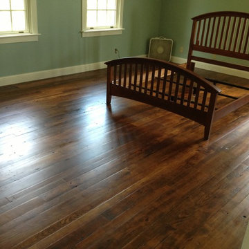 reclaimed barnwood master suite