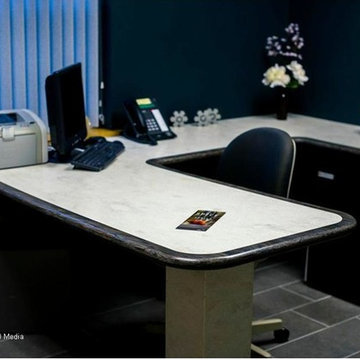 Custom Designed Offices and Reception Areas