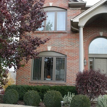 Windows - White Inside, Brown Outside. Andersen 100 Series Casement in Batavia