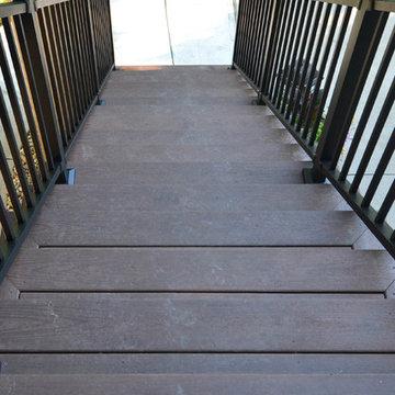 Covered Porch Exterior - Stairs
