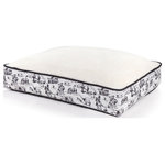Paseo Road by HiEnd Accents - Ranch Life Dog Bed, 1PC - Step right up, pups of the wild, wild West! The Ranch Life Dog Bed brings a dash of cowboy charm to your pet's repose. Reflecting the iconic design of our Ranch Life Western Toile Reversible Quilt Set, it portrays the untamed spirit of bucking broncos, wandering remudas and other natural sights of the Western world. More than just a conversation starter, this dog bed provides a super cozy nook for your furry friend to doze off in style. Here's a guarantee: with this dog bed, your pooch might just start dreaming of cattle drives and tumbleweed chases.