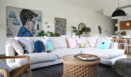 My Houzz: A Stylish Yet Practical Family Home Filled With Art