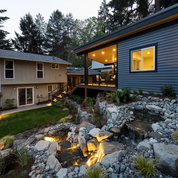 Sloped Backyard Reimagined