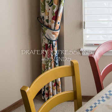 Box pleat valance and panels