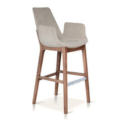 Eiffel Wood Arm Stool by sohoConcept - Bar Stools And Counter Stools