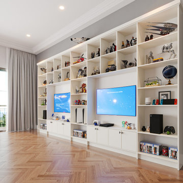 Modern White Game Center