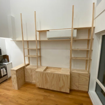 Custom DJ Entertainment Center