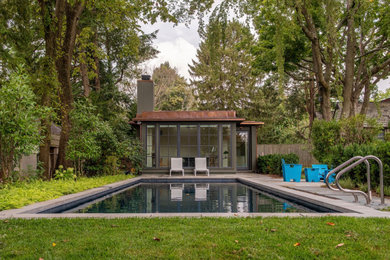 Transitional pool photo in DC Metro