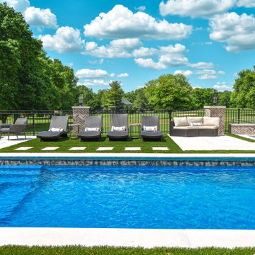 Etscorn Family 40' Illusion & Square Hot Tub