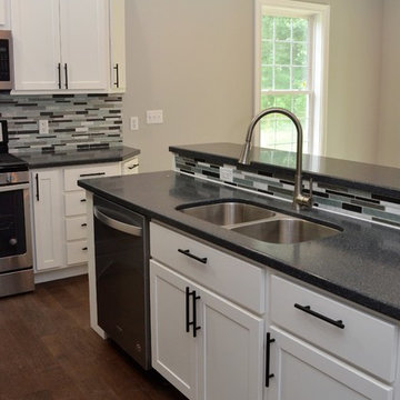 Knox, IN. BaileyTown USA, White Kitchen