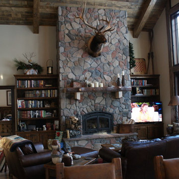 Reclaimed wood Bookcase