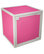 Box Storage Cube, Pink